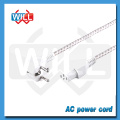 VDE ROHS Veste en PVC blanc câble d&#39;extension électrique européen